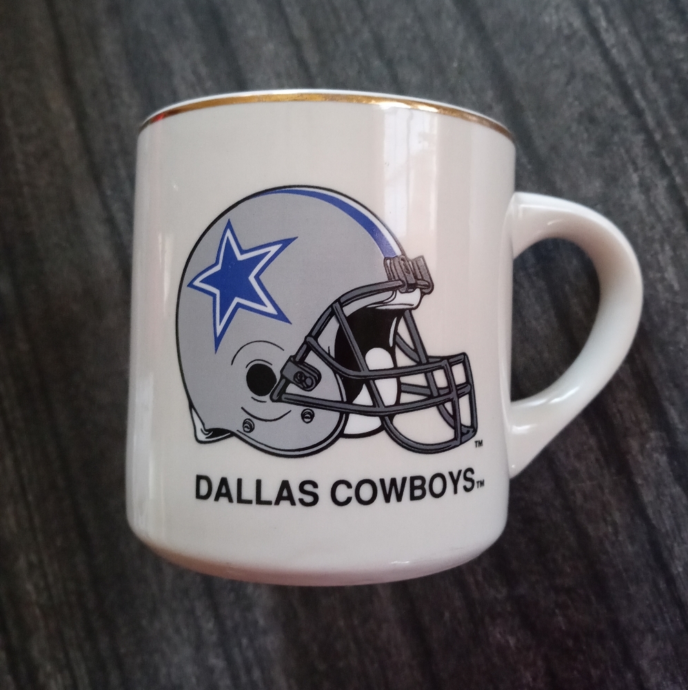 VTG Dallas Cowboys Coffee Mug NFL Football Mug